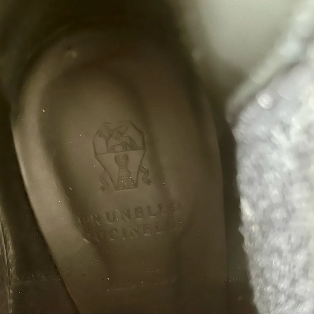 Brunello Cucinelli Leather Boots - 37.5 - Picture 4 of 11